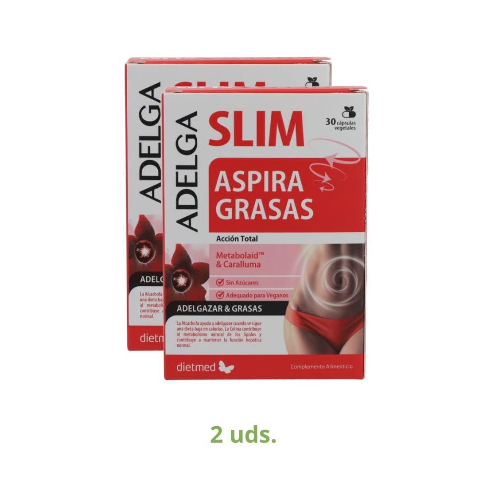 Dietmed Pack 2 Cajas 30 cap Aspira Grasa 