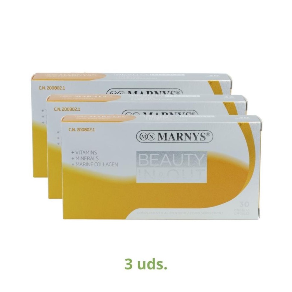 Marnys Pack 3 Cajas Beauty 30 Perlas