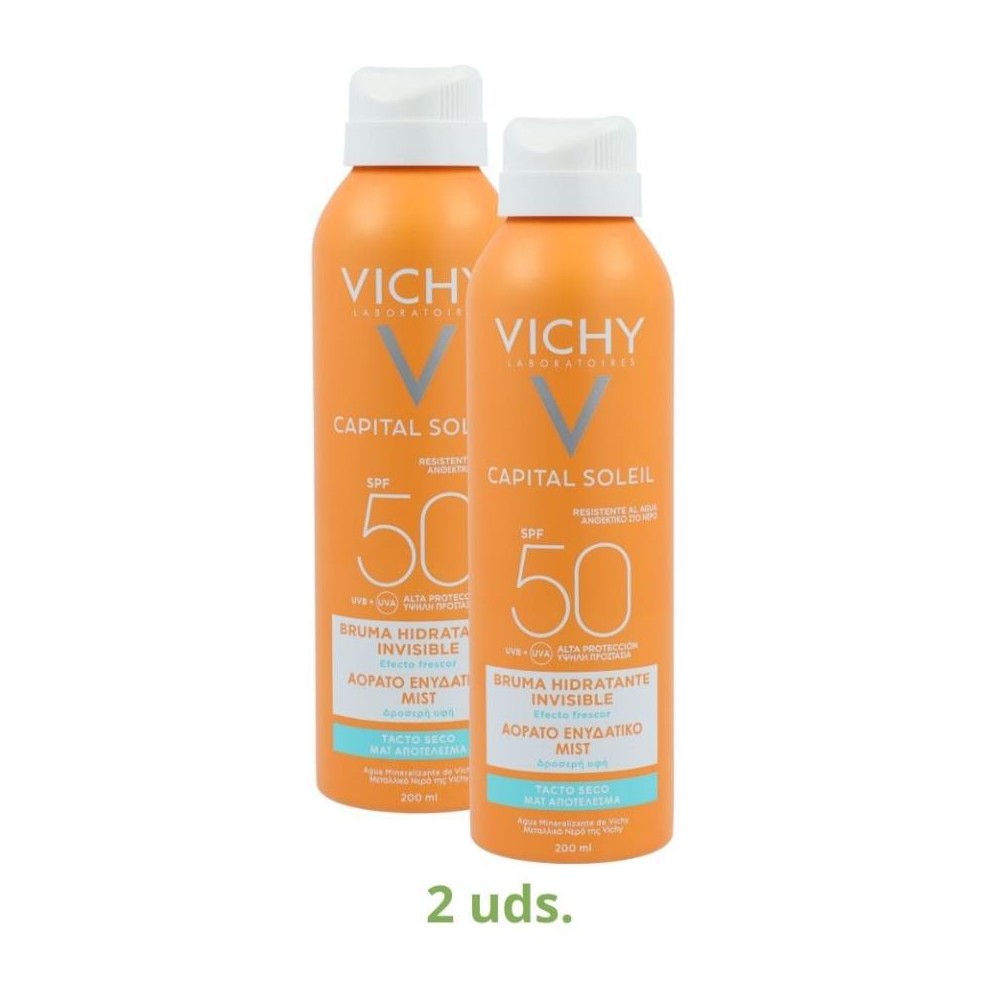 Vichy Pack 2 Botes Bruma 200 ml SPF 50 