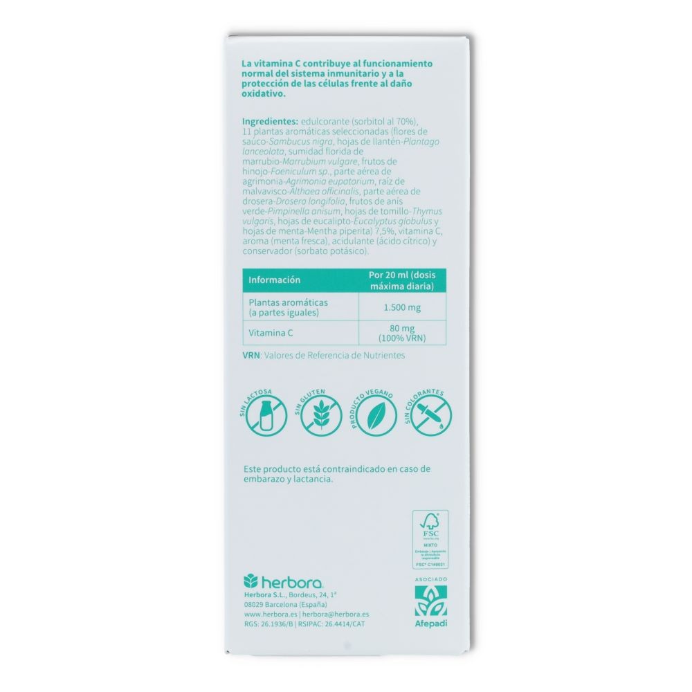 Herbora Bronquitoran C jarabe 250 ml