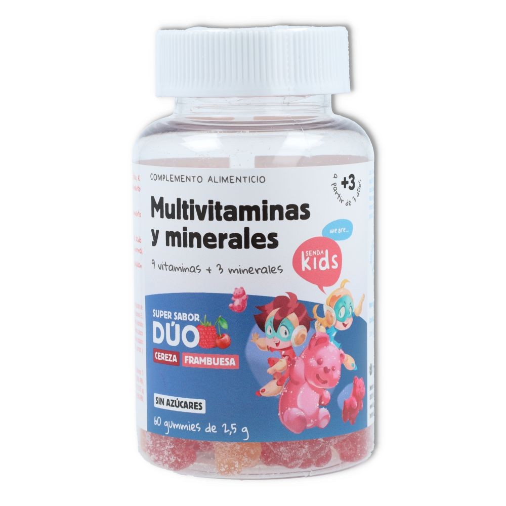 Herbora Multiminerales y Minerales Kids 60 gominolas