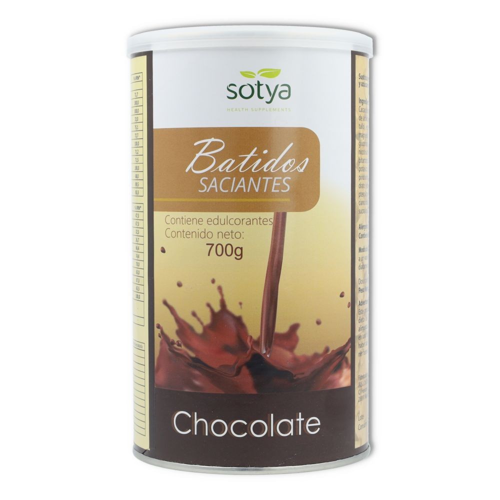 Batido chocolate 700 gramos Sotya