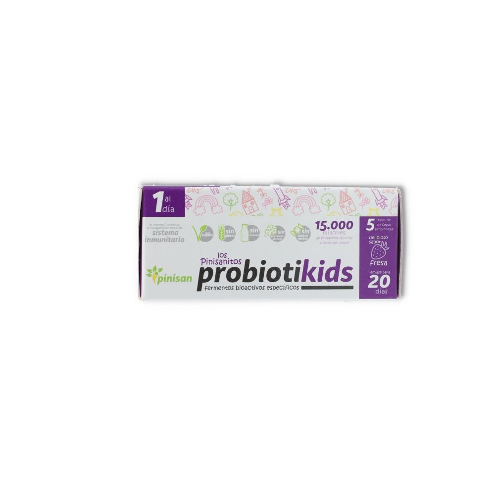 Pinisan Probiotikids Sabor Fresa 20 sobres