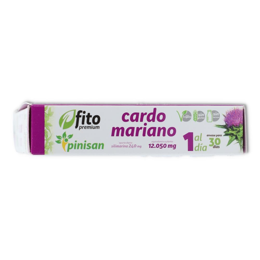 Fito Premium cardo mariano 30 cápsulas Pinisan