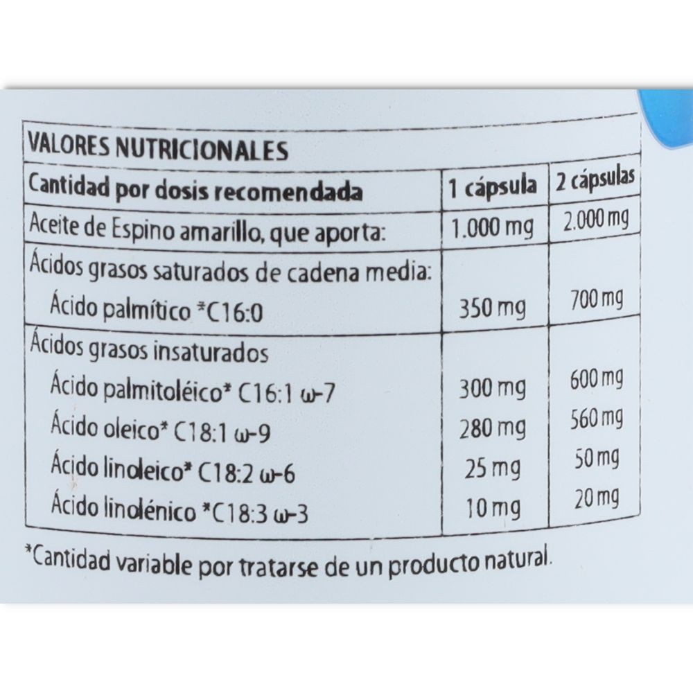 Equisalud Omega 7 1000 mg 40 cápsulas