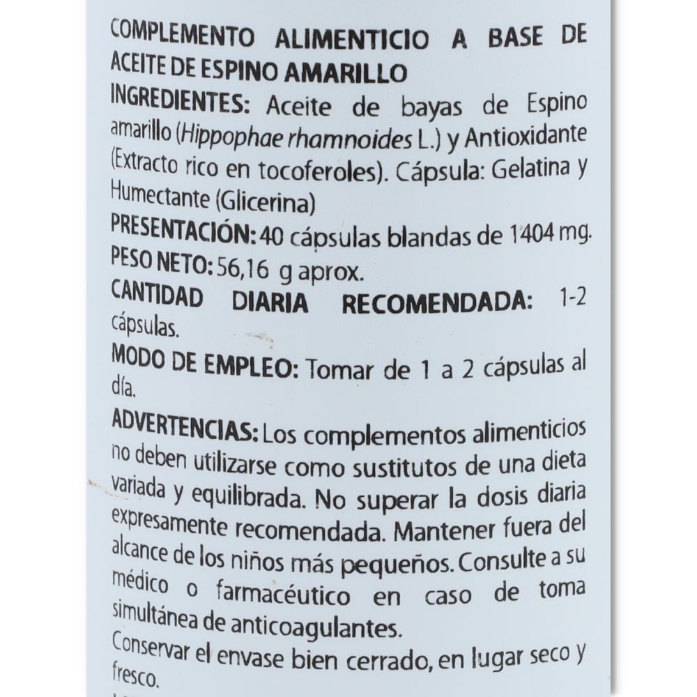 Equisalud Omega 7 1000 mg 40 cápsulas