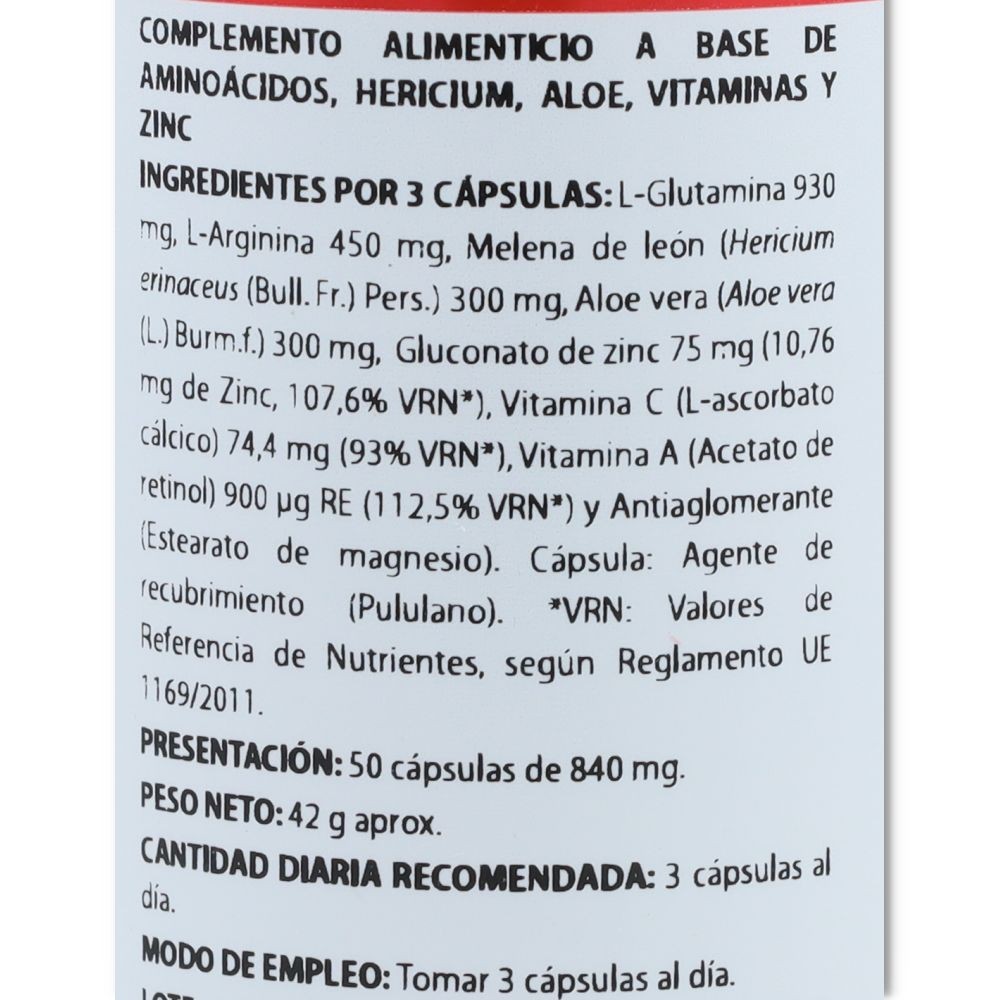 Holomega Hericium 50 cápsulas