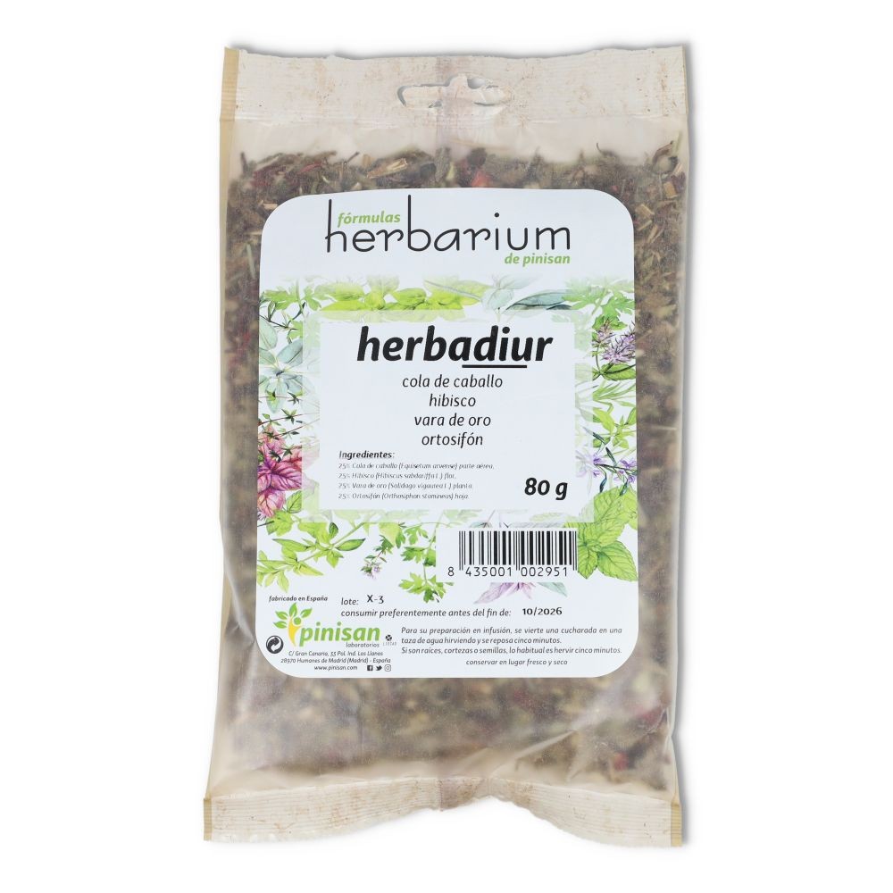 Pinisan Herbarium Herbadiur 80 gramos