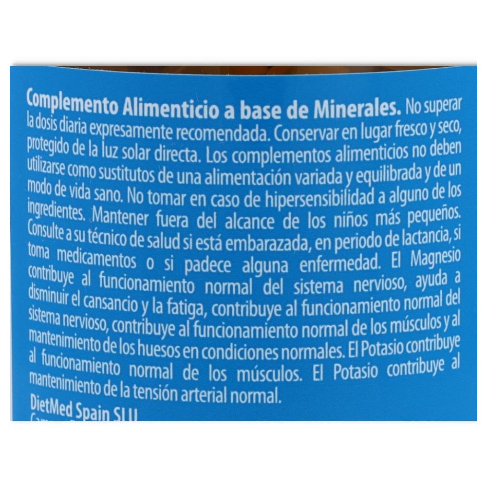 Citrato de Potasio   Magnesio 90 comp Naturmil