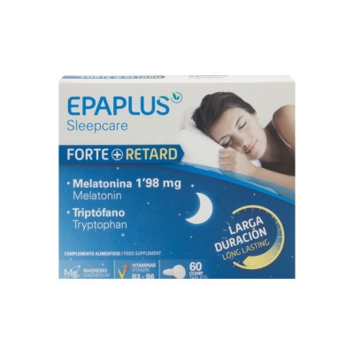 Epaplus Melatonina Forte+ Retard 60 comprimidos Epaplus - 1