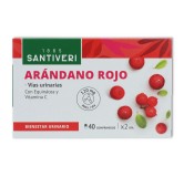 Santiveri Pack 2 Cajas Arandano Rojo 40 comprimido