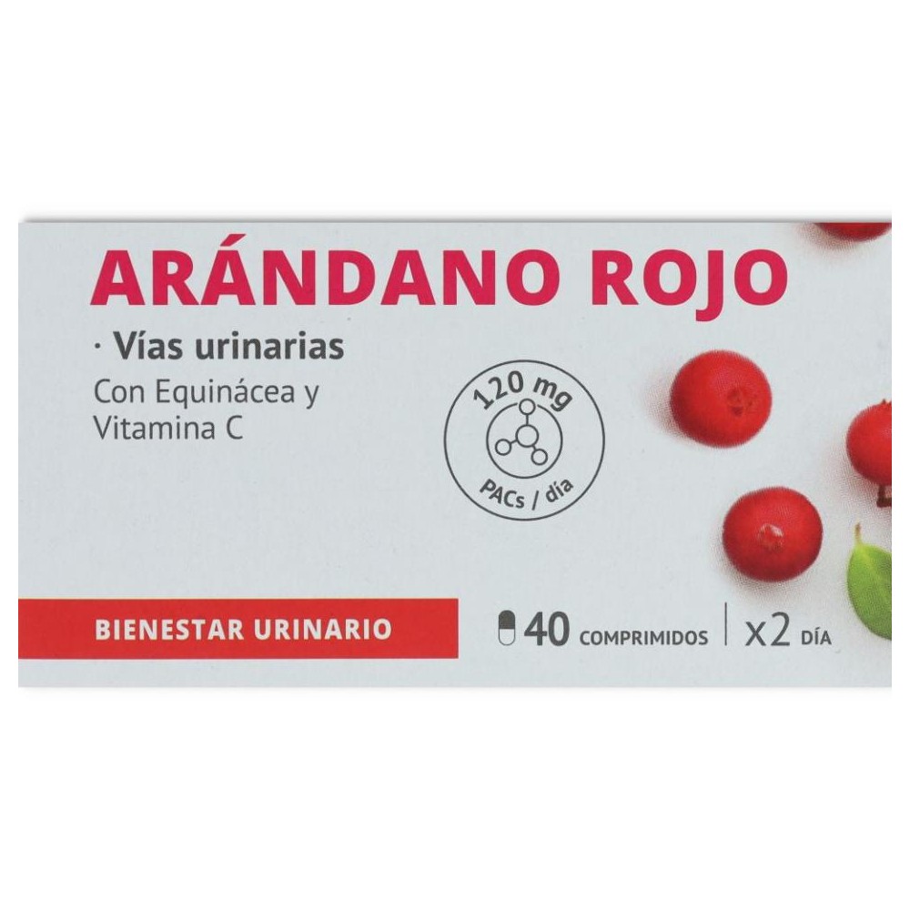 Santiveri Pack 2 Cajas Arandano Rojo 40 comprimido