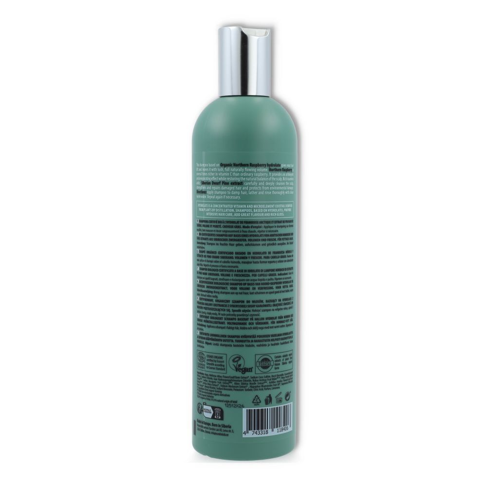 Natura Siberica Champú Volumen Pelo Graso 400 ml