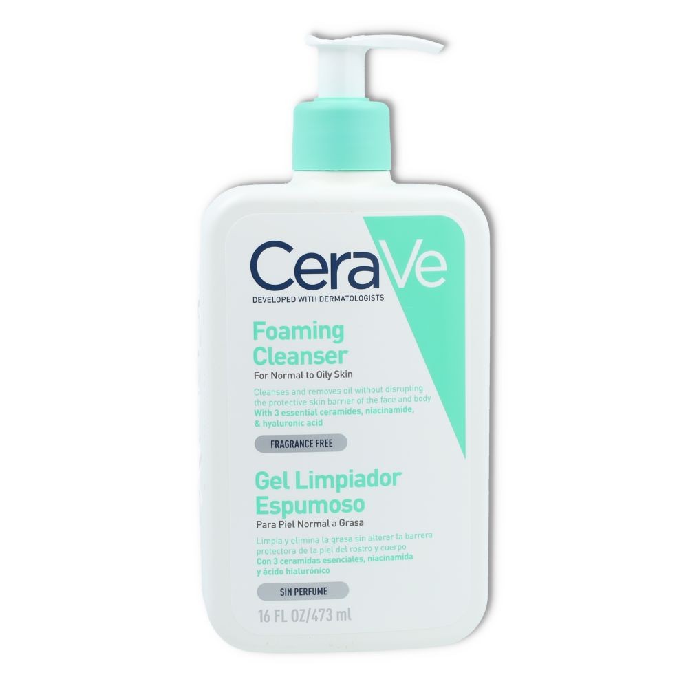 Cerave Pack 2 Botes Gel Limpiador Espumoso 473 ml