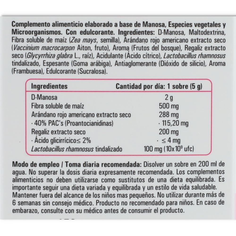 Ynsadiet Cistprotect D-Manosa 30 sobres