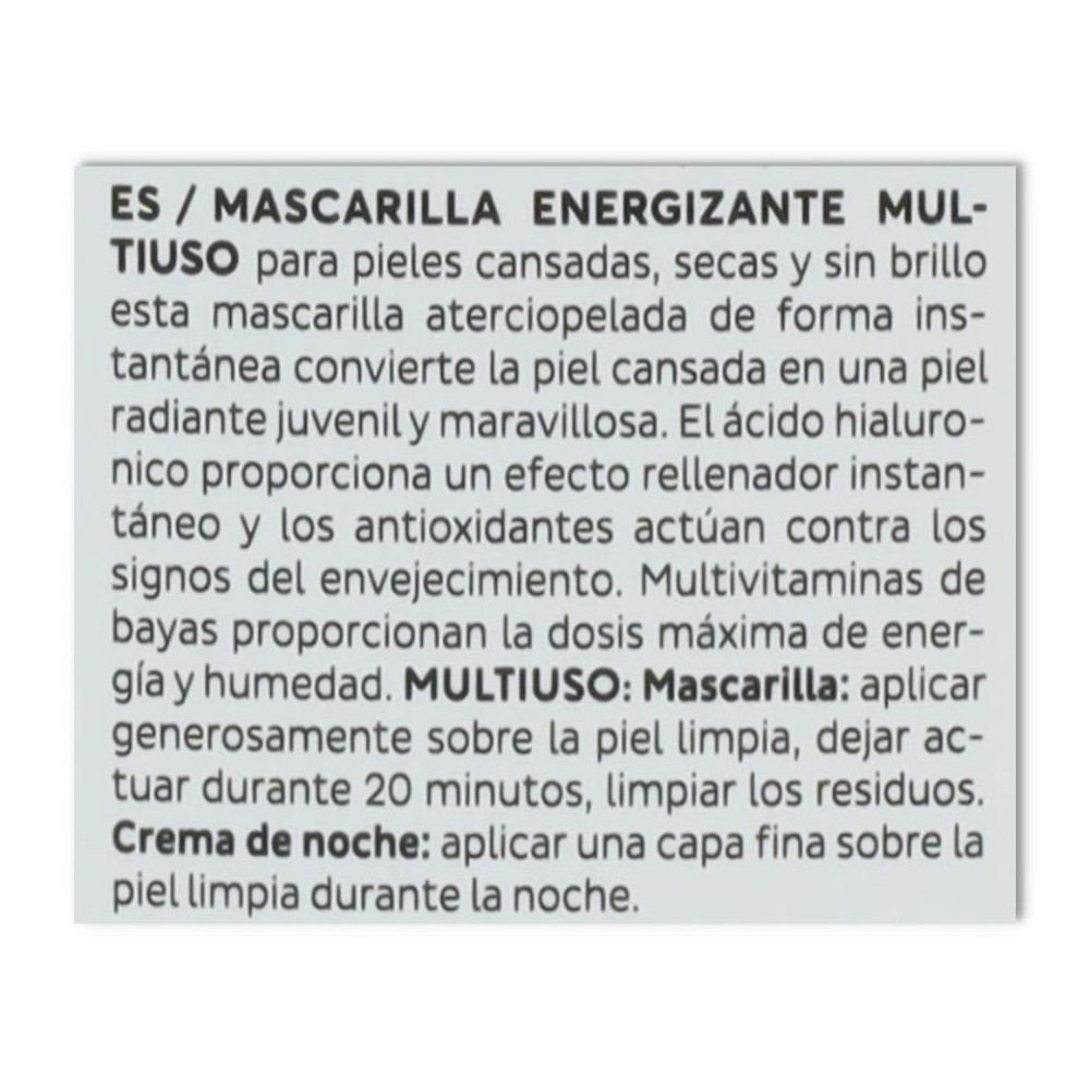 Mossa Cocktail Crema Noche Multiuso 60 ml 