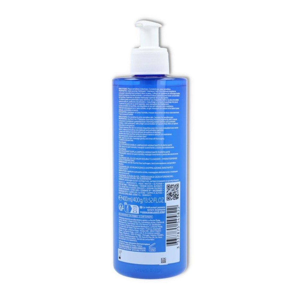 Toleriane Gel Moussant 400 ml Roche Posay