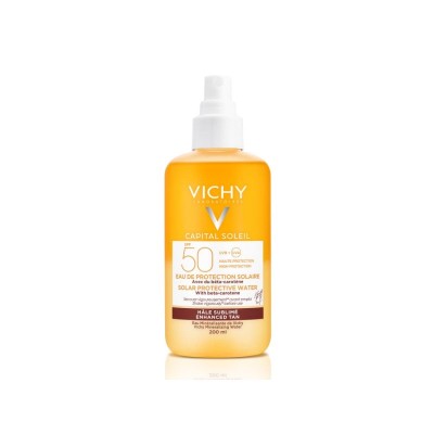 Vichy Capital Soleil Agua Solar luminosidad Spf 50 200 ml Vichy - 1