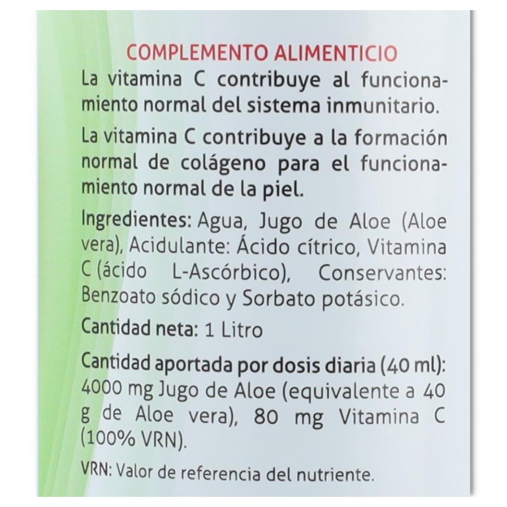 Aloepol botella 1L aloe vera Plantapol