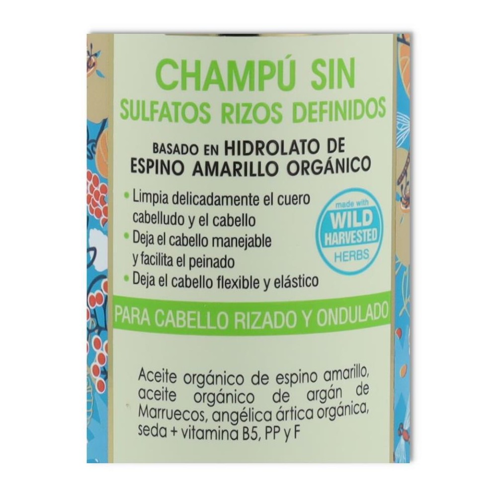 Champu Sin Fosfatos Rizo Definido 400 ml Oblepikha