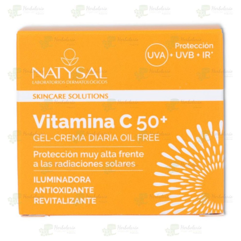 Crema Vitamina C SPF 50 Natysal 50 ml