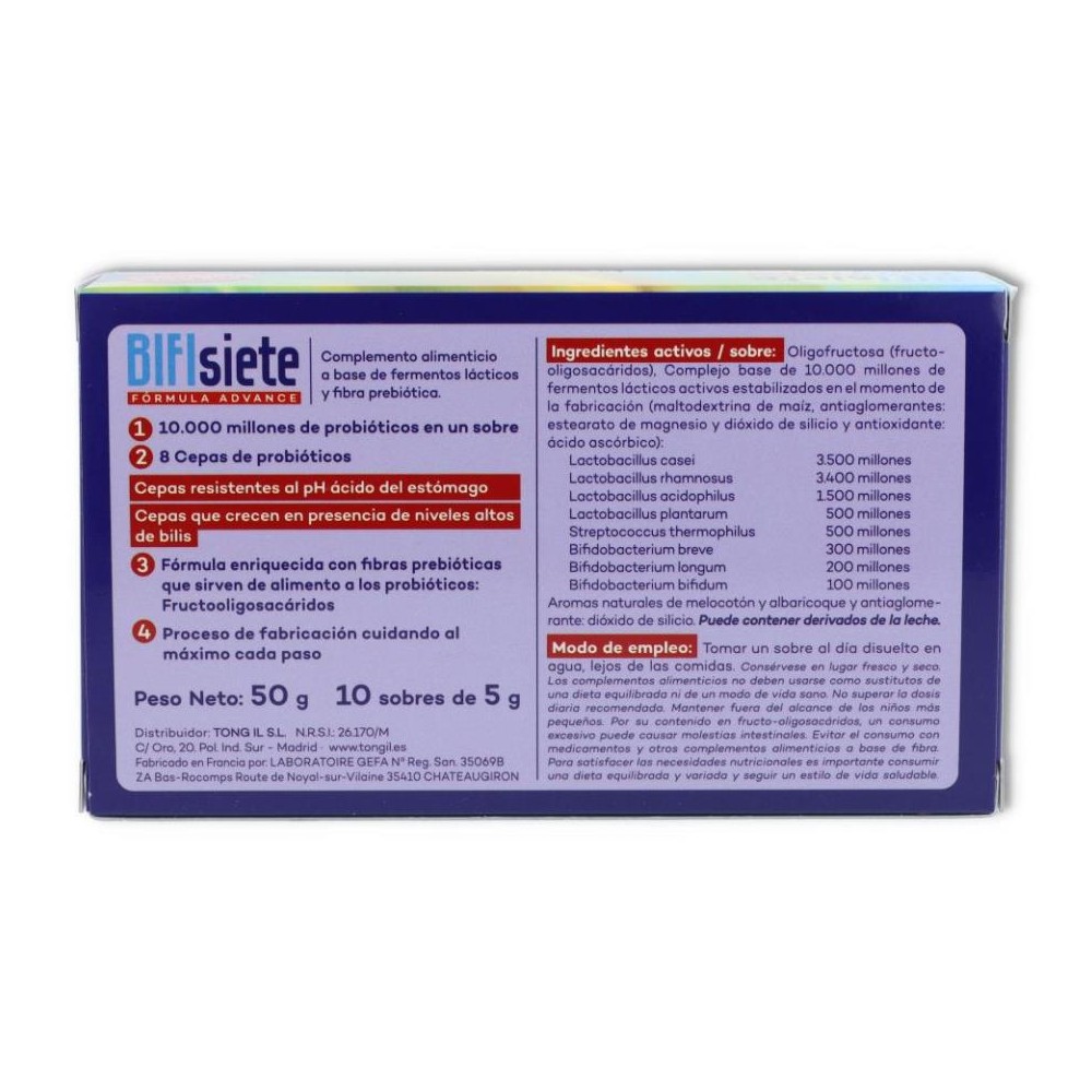 Tongil Bifisiete 10 sobres 
