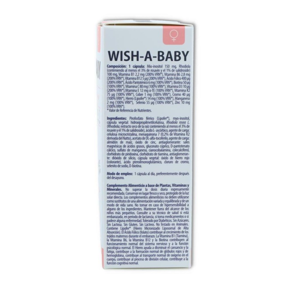 Dietmed Wish-A-Baby 30 cápsulas