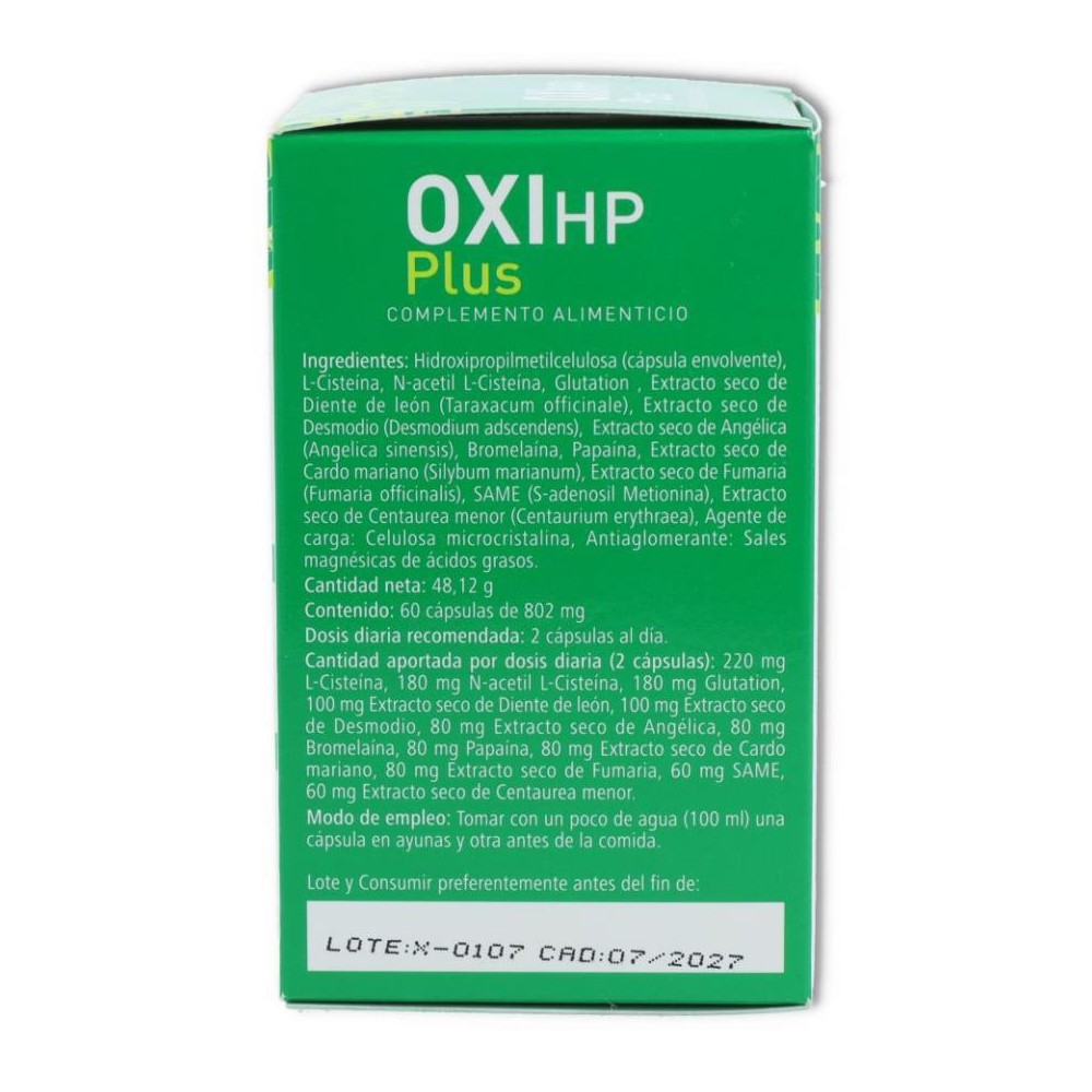 Plantapol Oxi Hip Plus Blister 60 cápsulas