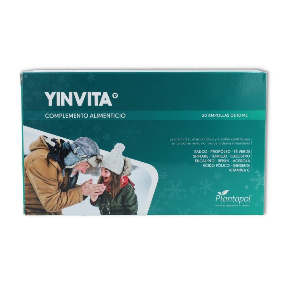 Yinvita ginseng shitale eleutero 20 amp Plantapol