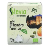Té Pakistani Bio 15 piramides Stevia del Condado