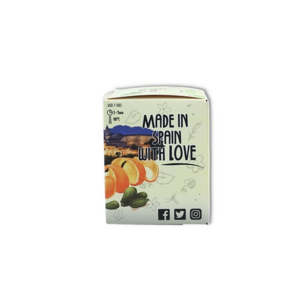 Té Pakistani Bio 15 piramides Stevia del Condado