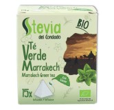 Té Verde Marrakech Bio 15 piramides Stevia del Co