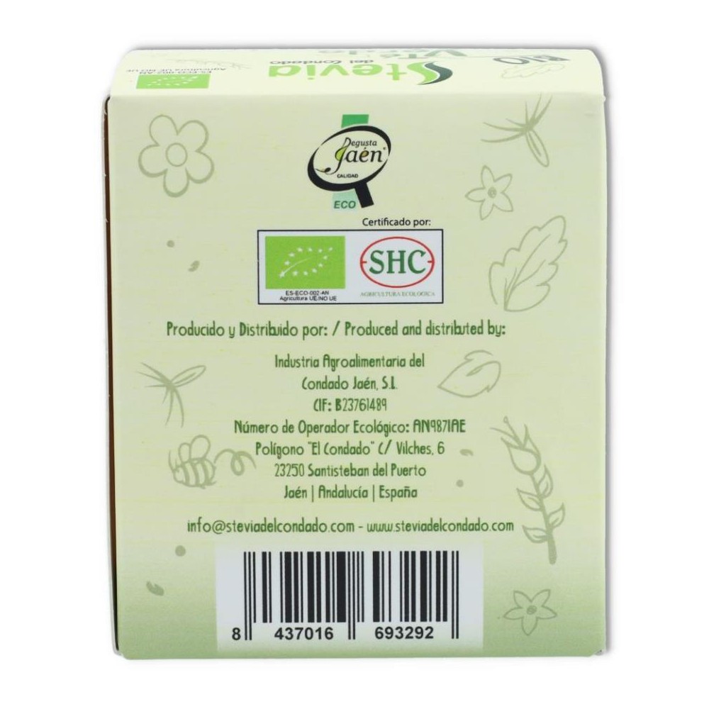 Té Verde Marrakech Bio 15 piramides Stevia del Co