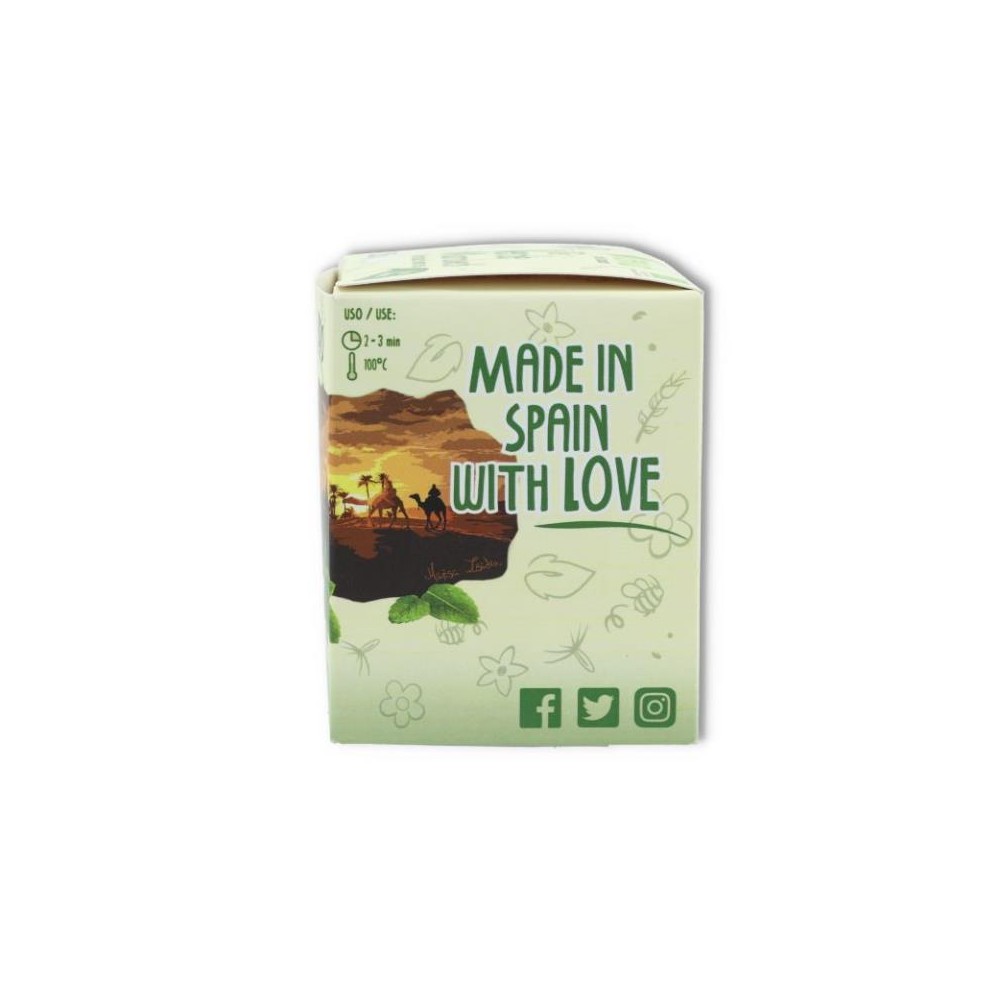 Té Verde Marrakech Bio 15 piramides Stevia del Co