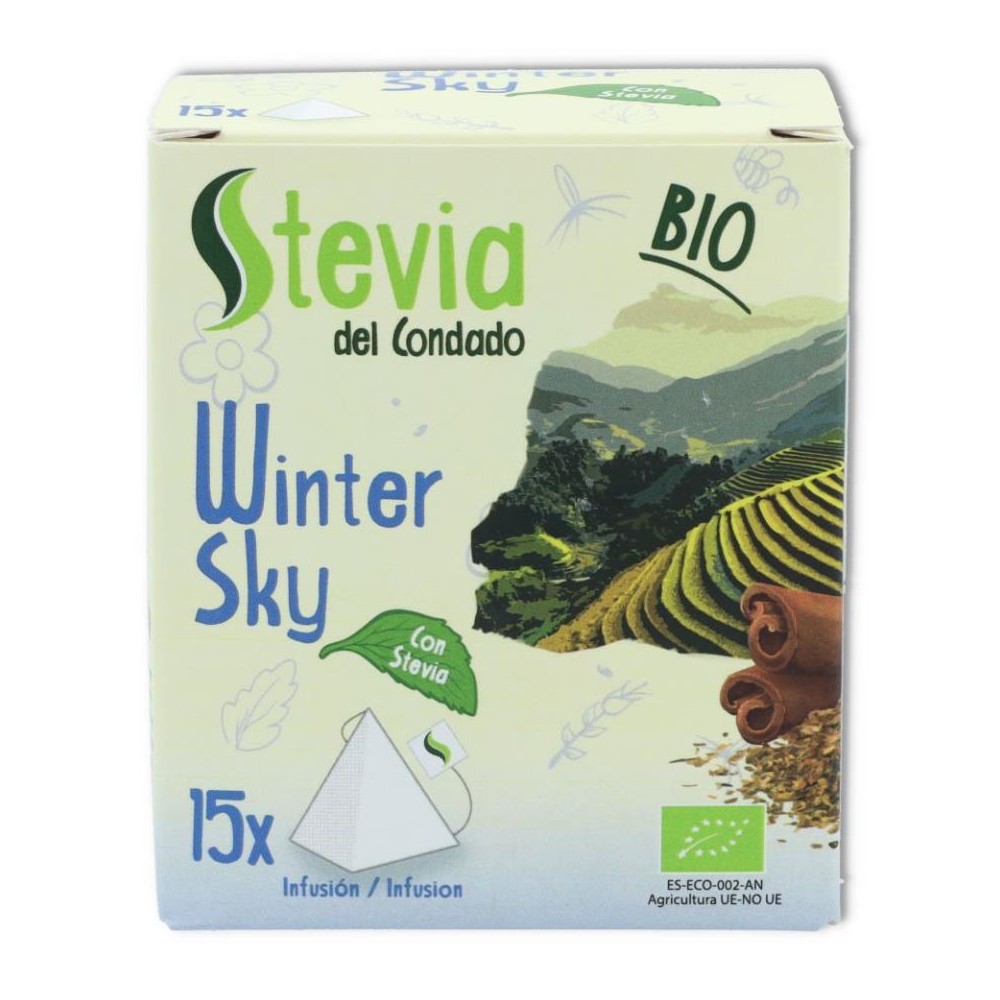 Winter Sky  Bio 15 piramides Stevia del Condado