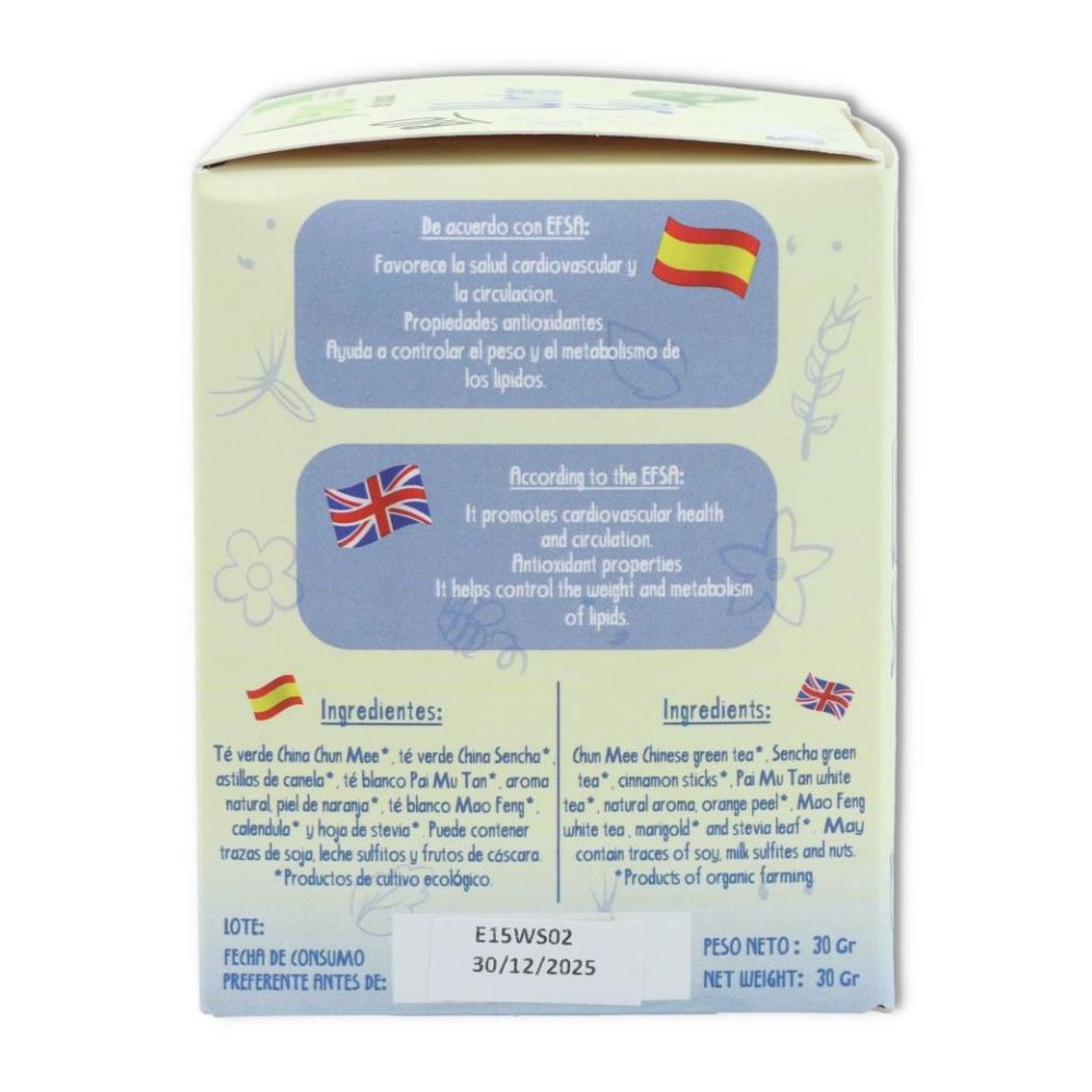 Winter Sky  Bio 15 piramides Stevia del Condado