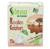 Rooibos Kalahari  Bio 15 piramides Stevia del Cond