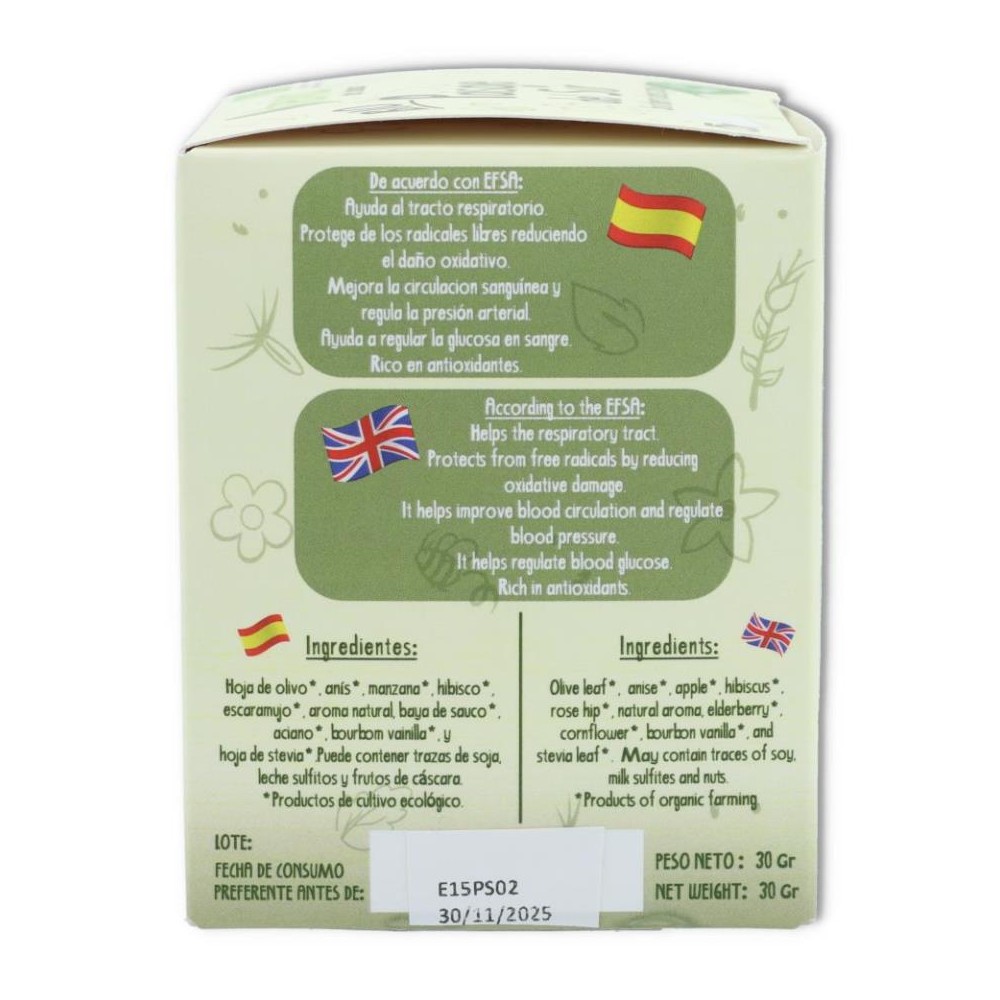 Paisaje del Sur Bio 15 piramides Stevia del Conda