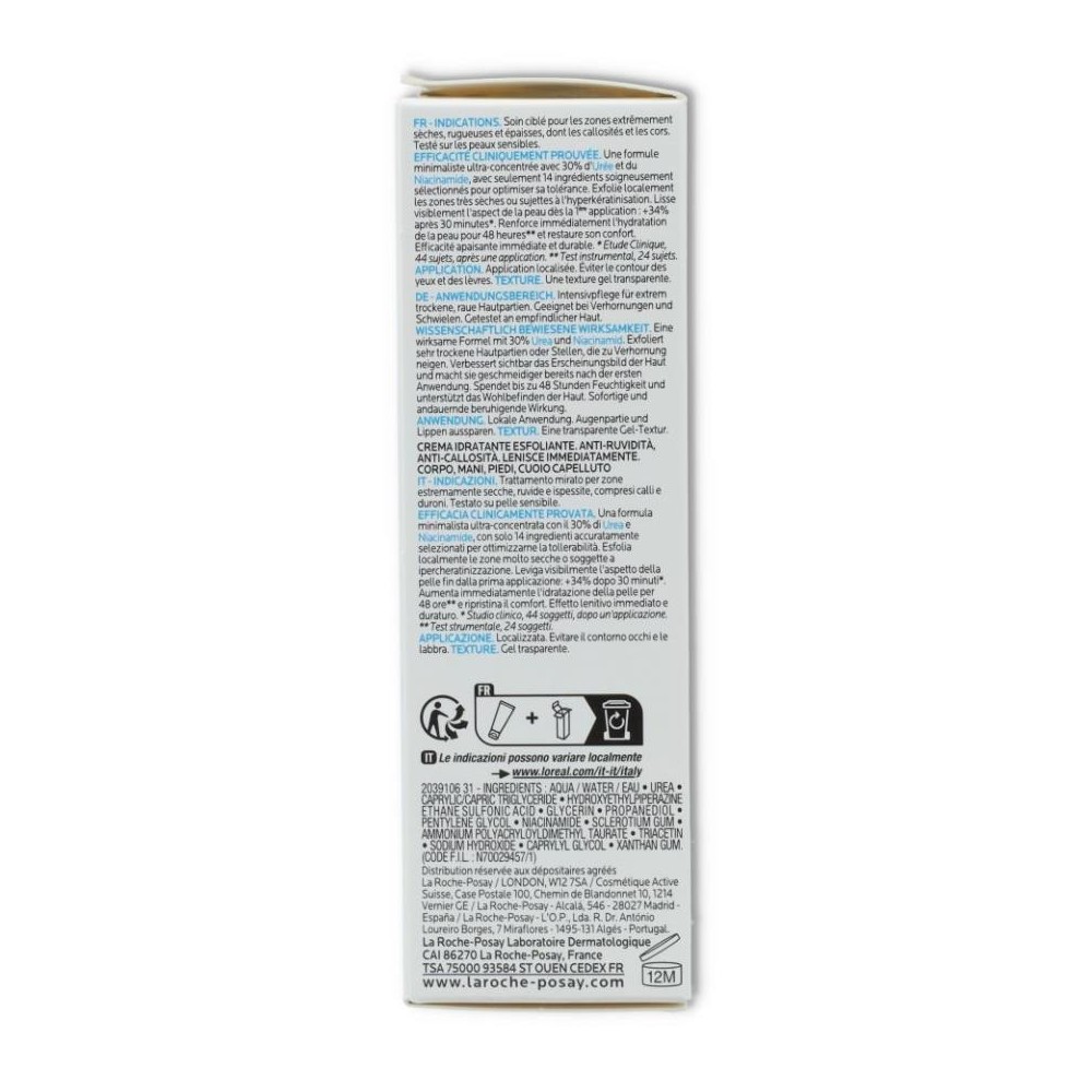 La Roche Lipikar Gel Urea 30   50 ml 