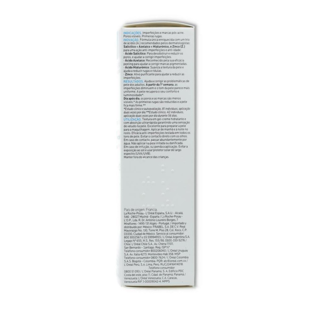 La Roche Rosay Effaclar A Z  Gel Crema 40 ml 