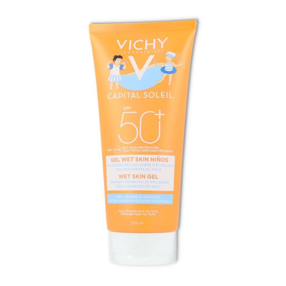 Capital Soleil Gel Wet Niños SPF 50 200 ml Vichy