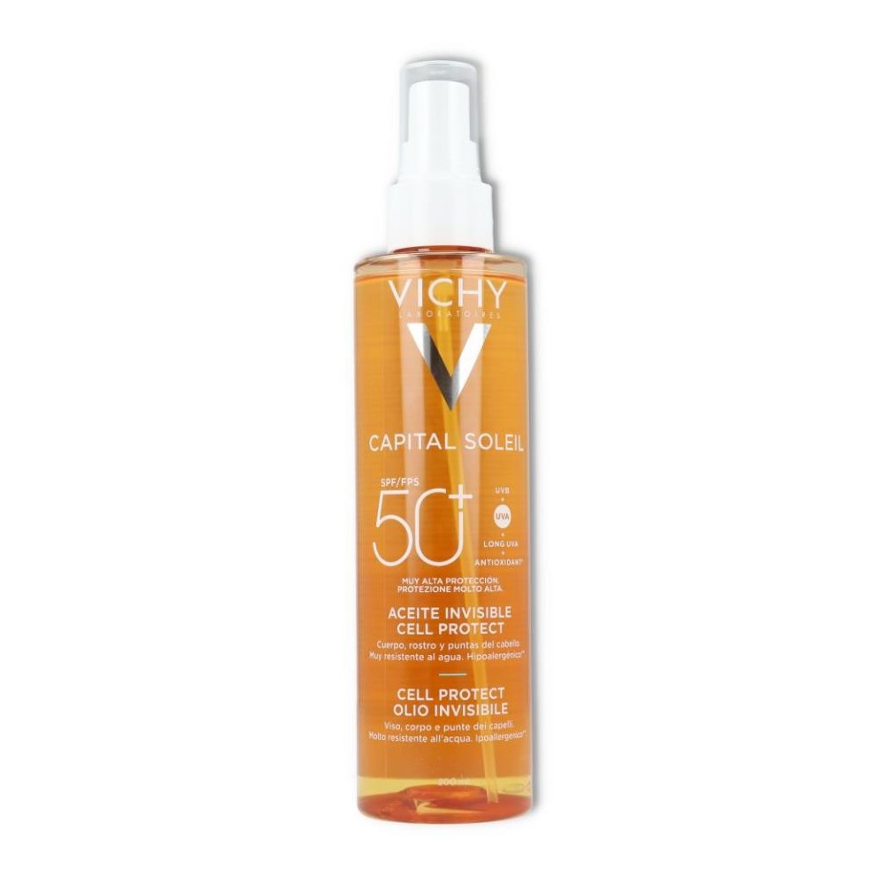 Aceite Invisible SPF 50 200 ml Vichy