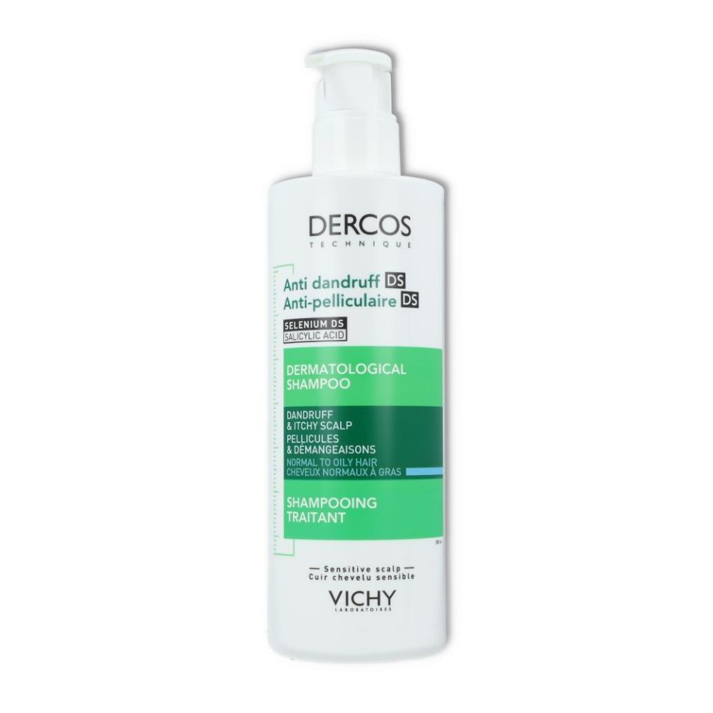 Champu Anticaspa Graso 400 ml Dercos Vichy