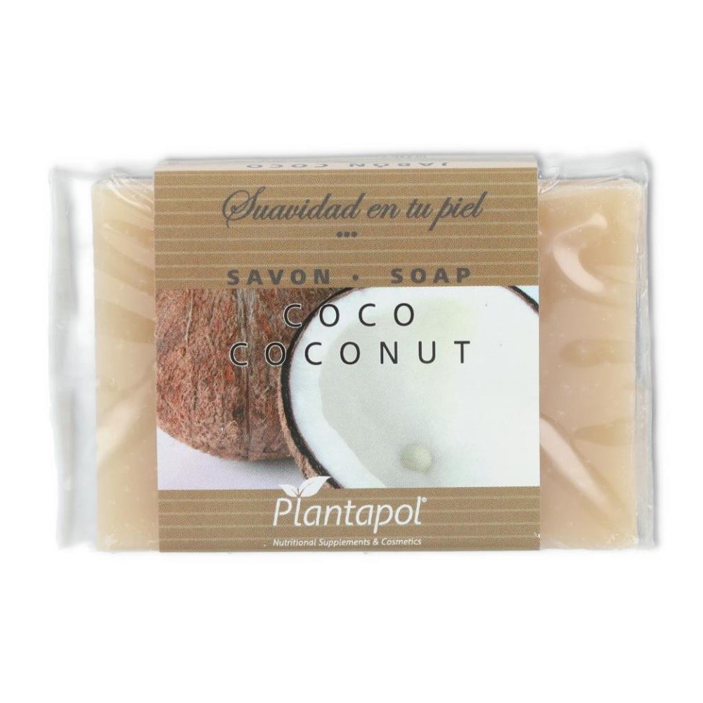 Jabon natural coco 100 gr Plantapol