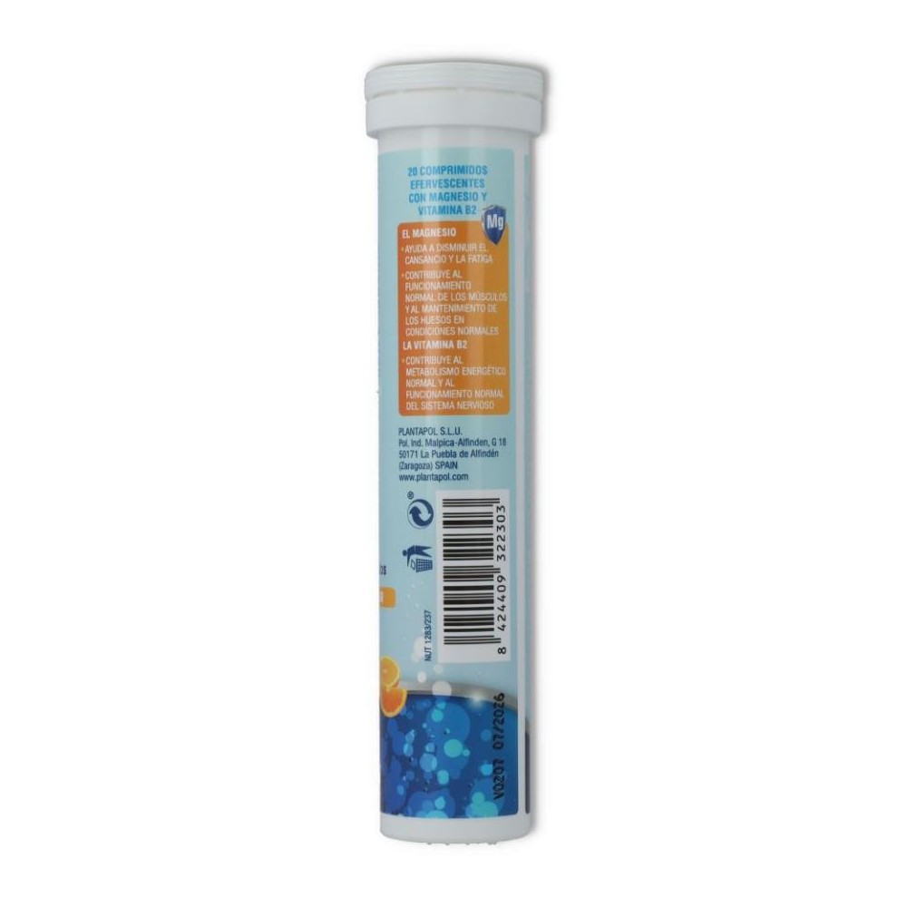 Magnesio 20 past Efervescente Plantapol