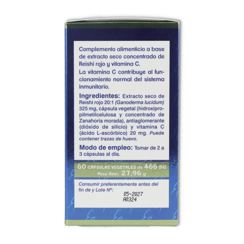 REISHI 6500 Mg 60 cap ESTADO PURO TONGIL