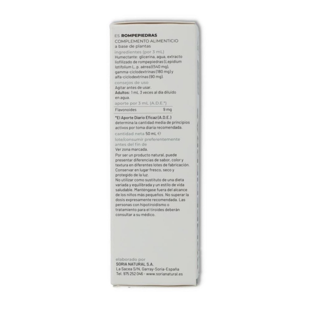 Extracto Rompepiedras XXI Soria Natural 50 ml