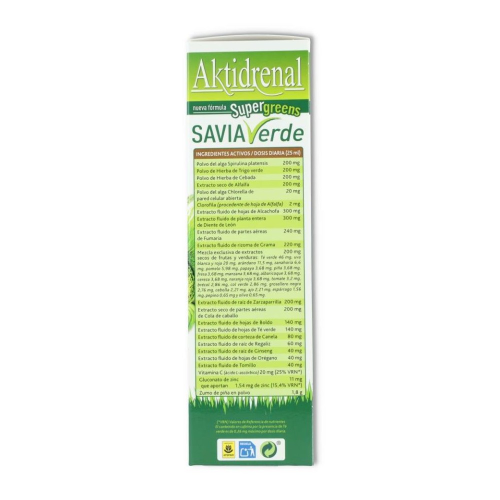 AKTIDRENAL SAVIA VERDE 250 ml TONGIL