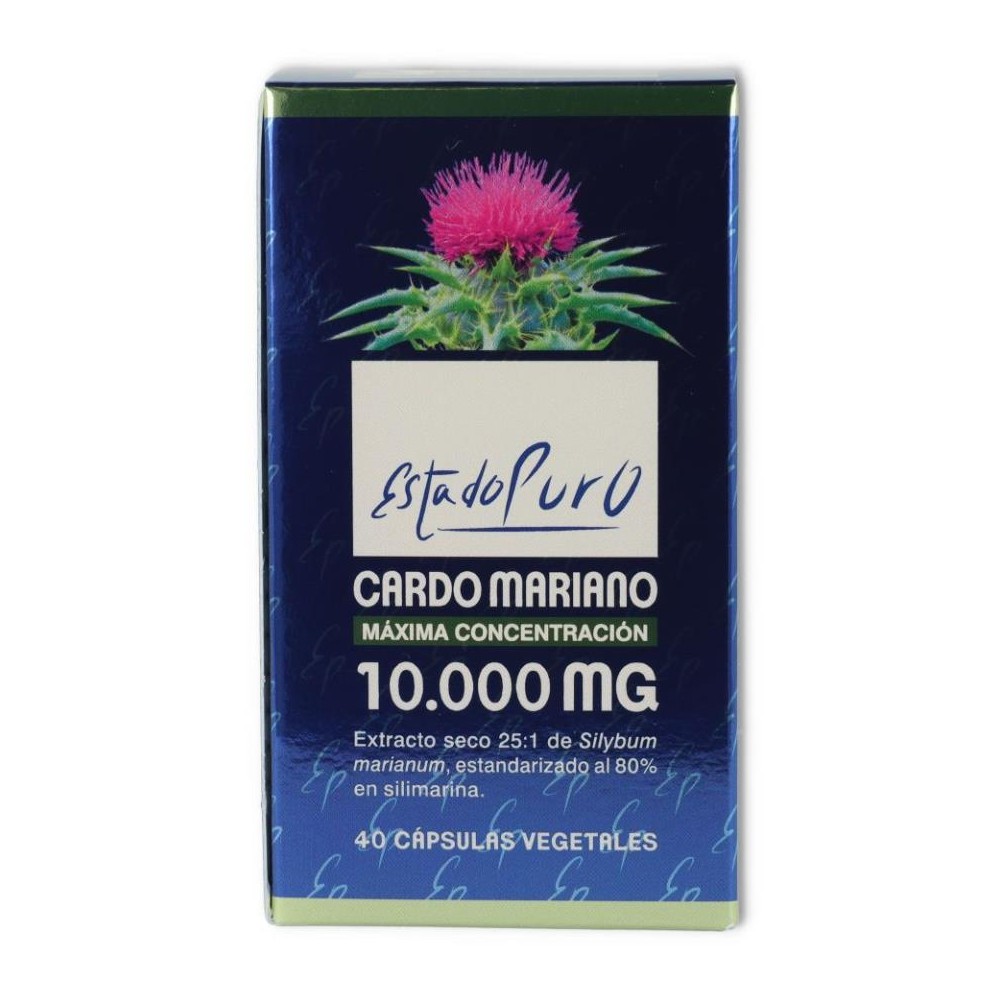 Cardo Mariano 10 000 mg 40 cap Estado Puro Tongil