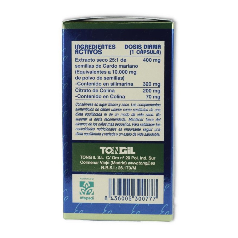 Cardo Mariano 10 000 mg 40 cap Estado Puro Tongil